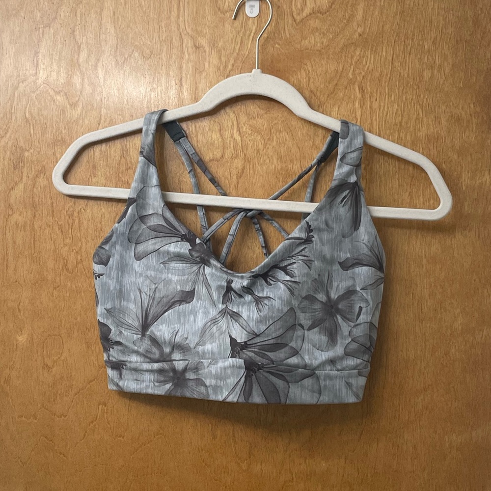 Floral Athleta Sports Bra